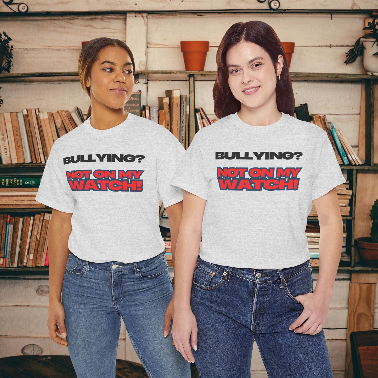 Anti-Bullying Awareness Tee, Unisex Heavy Cotton Tee, Advocacy Shirt, Supportive Gift, Youth Empowerment Apparel, Inclusive Fashion