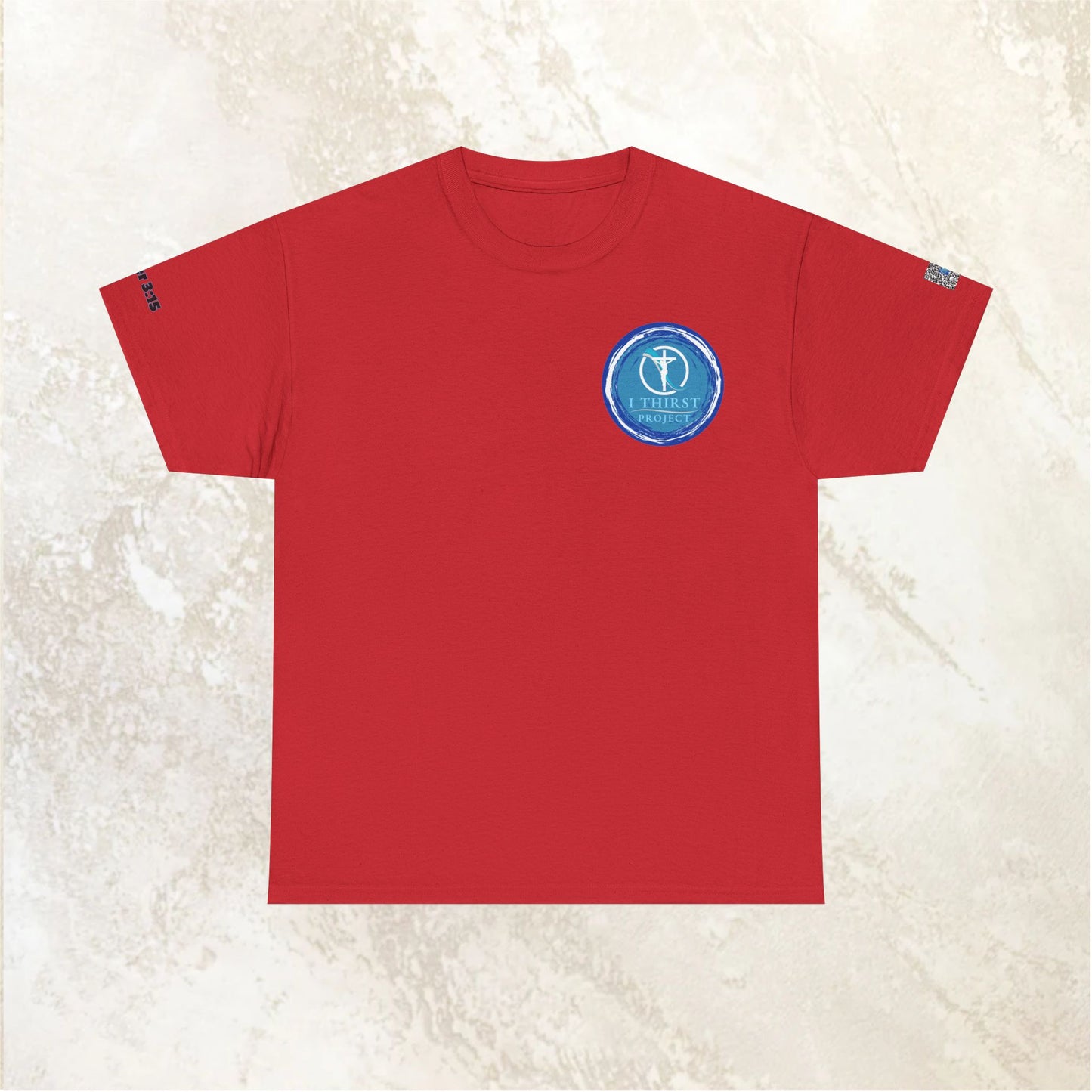 Red Unisex Staff Tee - Perfect for Events, Gifting, and Casual Wear, Staff Shirt, Comfortable Cotton Tee, Team Apparel, Event Gear