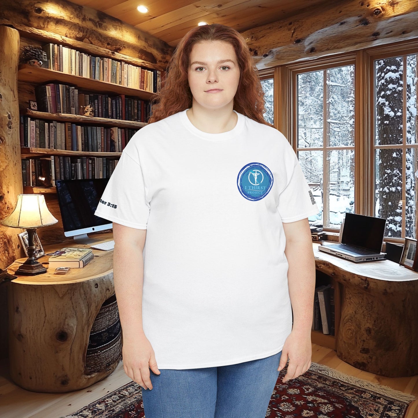 Staff Unisex Heavy Cotton Tee, Casual Wear, Team Apparel, Work Event Shirt, Gift for Staff Recognition