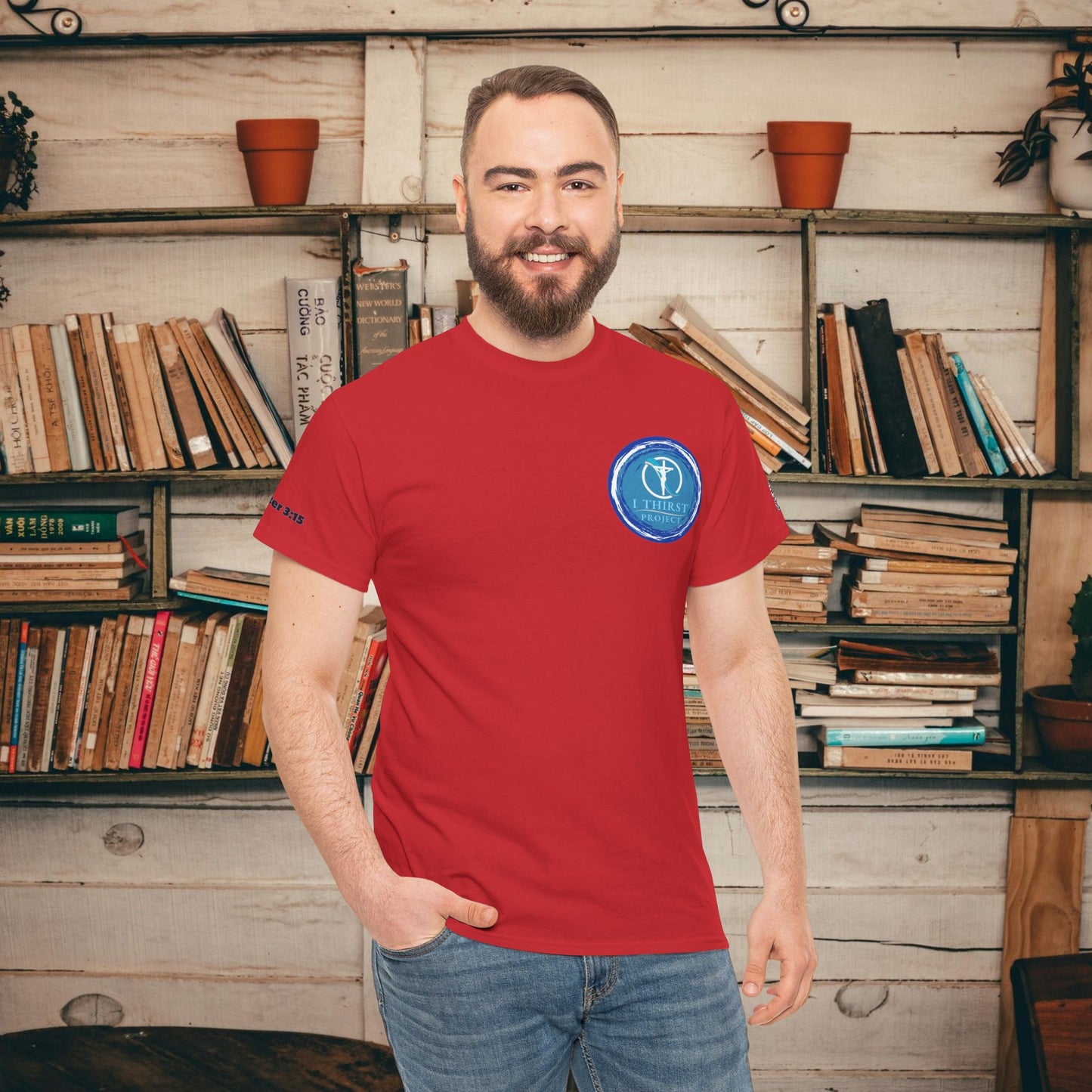 Staff Unisex Heavy Cotton Tee - Bold Statement Shirt, Team Apparel, Casual Wear, Event Clothing, Fun Group Outing
