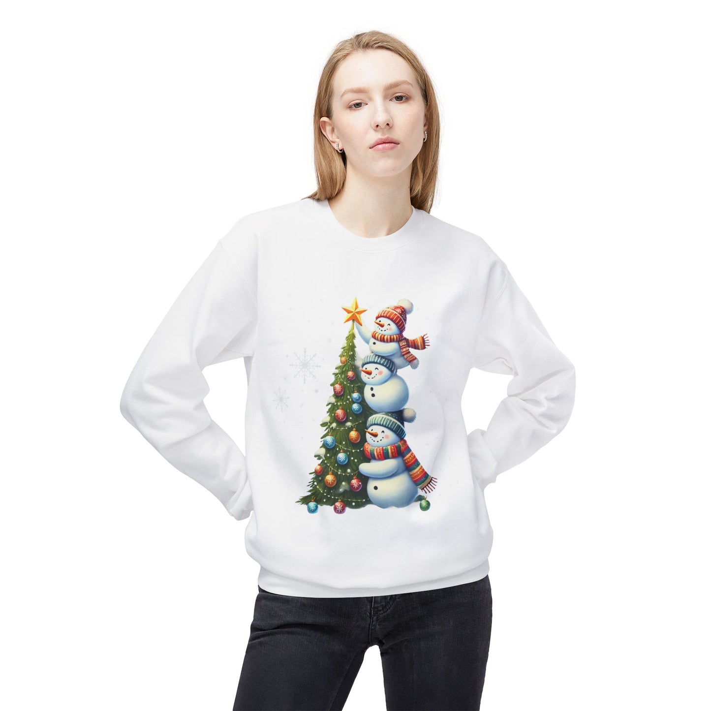 Unisex Midweight Softstyle Fleece Crewneck Sweatshirt