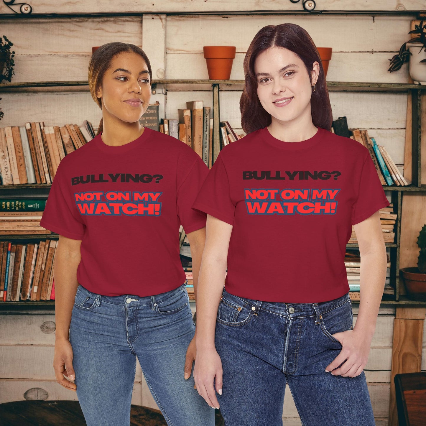 Anti-Bullying Awareness Tee, Unisex Heavy Cotton Tee, Advocacy Shirt, Supportive Gift, Youth Empowerment Apparel, Inclusive Fashion