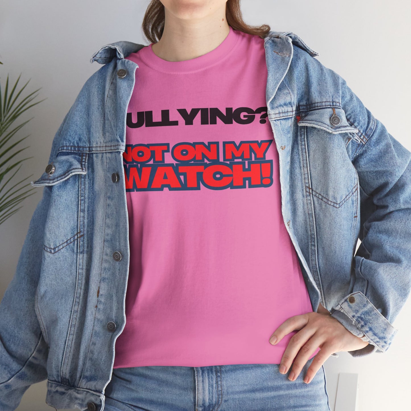Anti-Bullying Awareness Tee, Unisex Heavy Cotton Tee, Advocacy Shirt, Supportive Gift, Youth Empowerment Apparel, Inclusive Fashion
