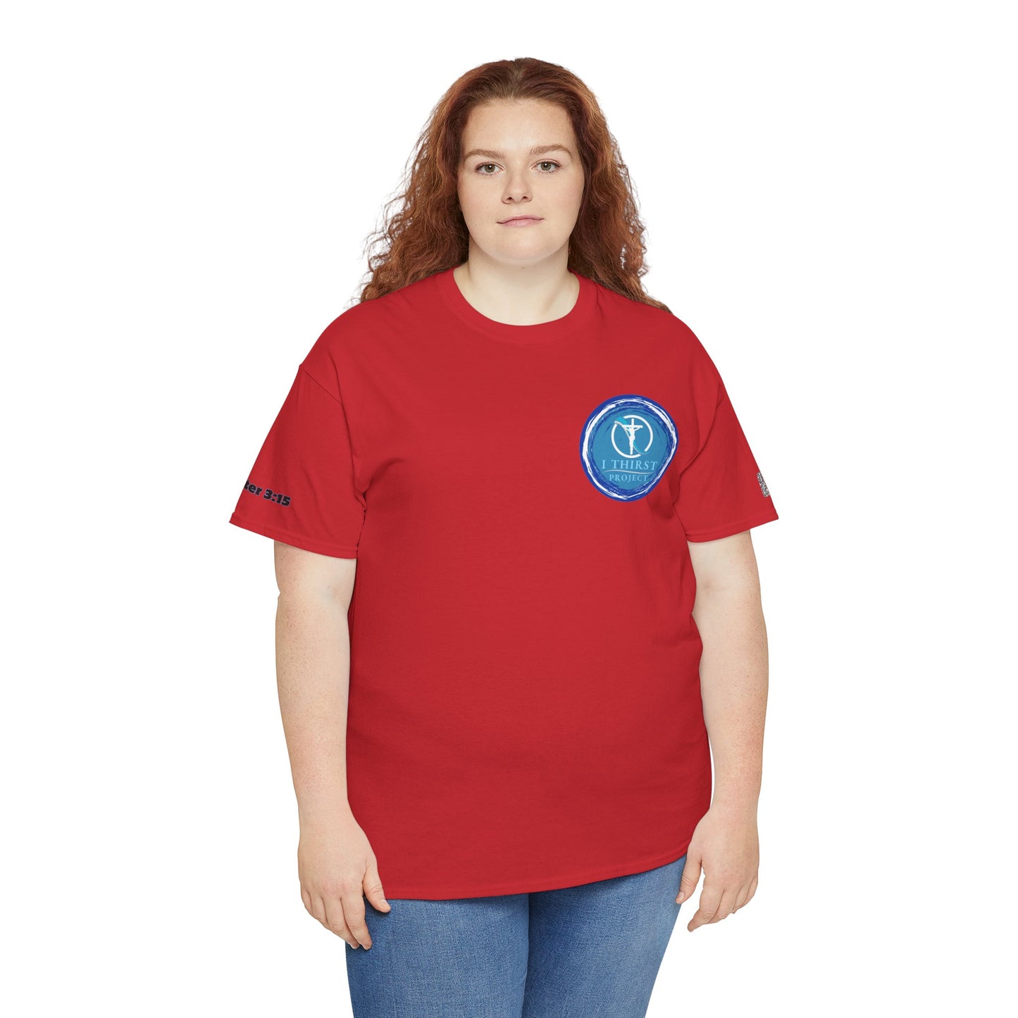 Red Unisex Staff Tee - Perfect for Events, Gifting, and Casual Wear, Staff Shirt, Comfortable Cotton Tee, Team Apparel, Event Gear