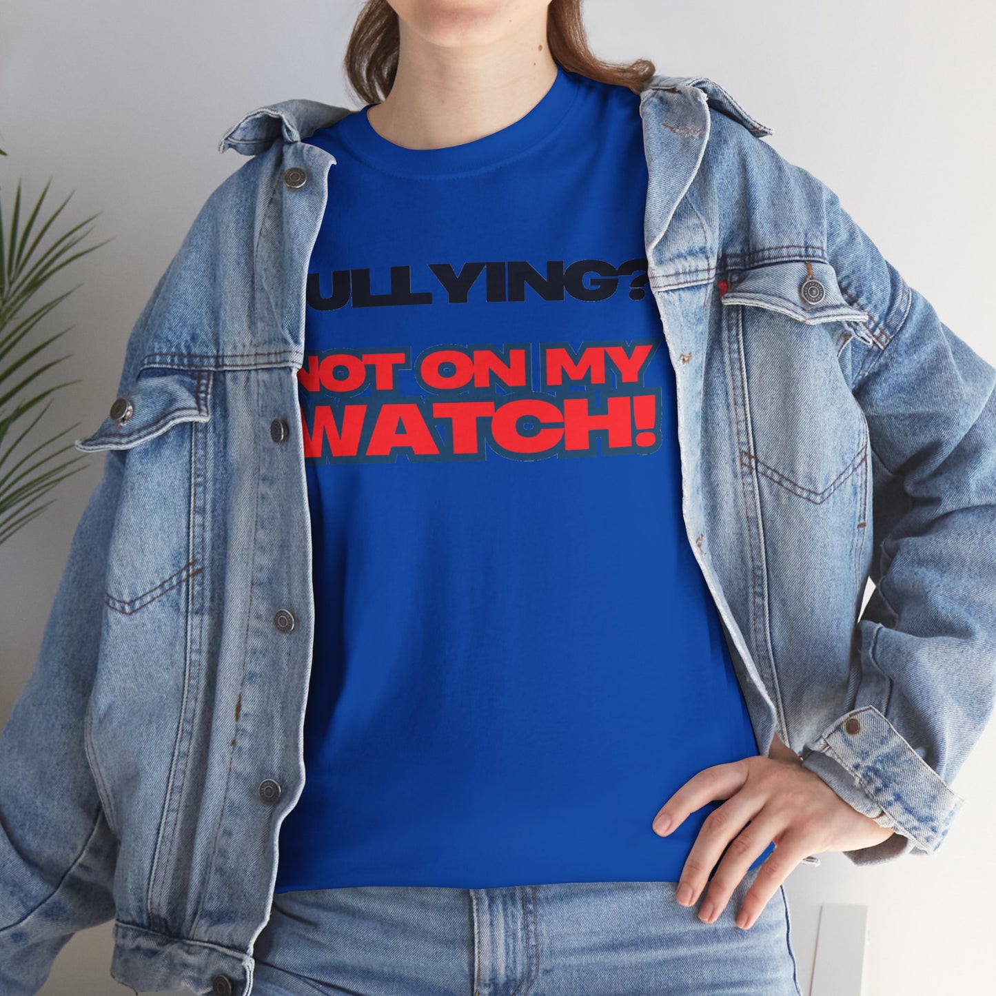 Anti-Bullying Awareness Tee, Unisex Heavy Cotton Tee, Advocacy Shirt, Supportive Gift, Youth Empowerment Apparel, Inclusive Fashion