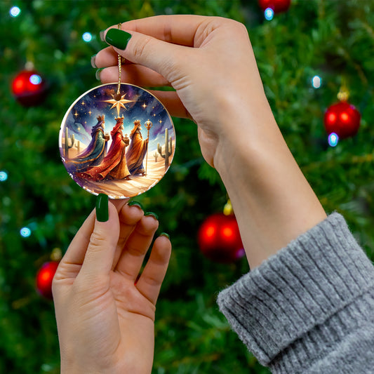 Ceramic Ornament, 4 Shapes