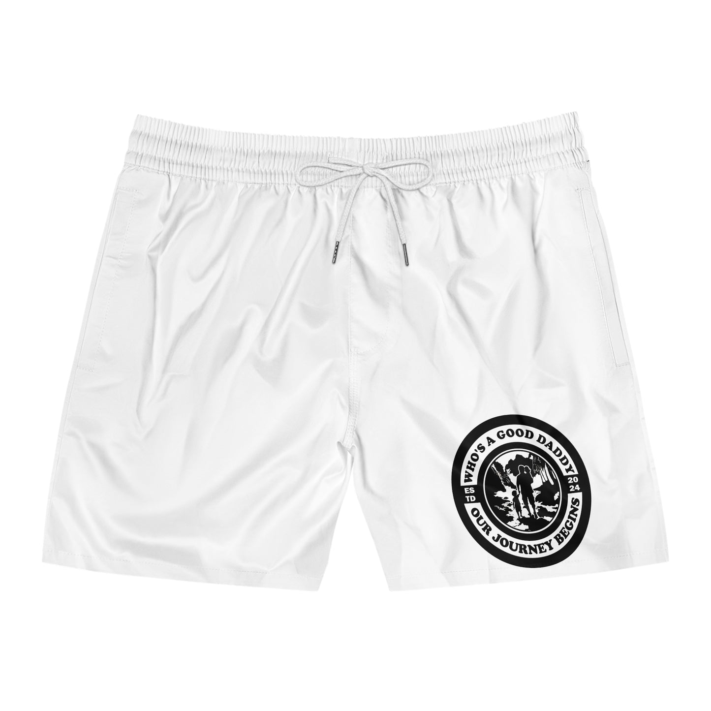 Men's Mid-Length Swim Shorts (AOP)