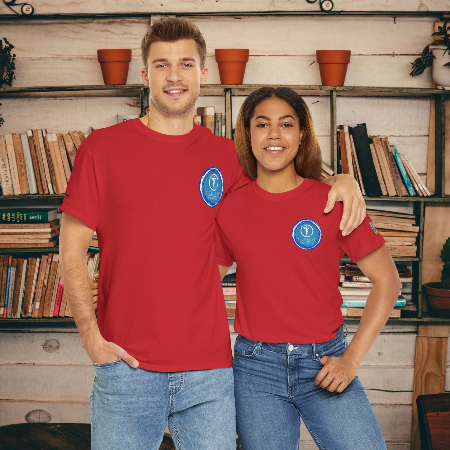 Staff Unisex Heavy Cotton Tee, Casual Wear, Team Apparel, Work Event Shirt, Gift for Staff Recognition