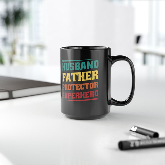 Superhero Dad Mug - Perfect Gift for Husbands and Fathers