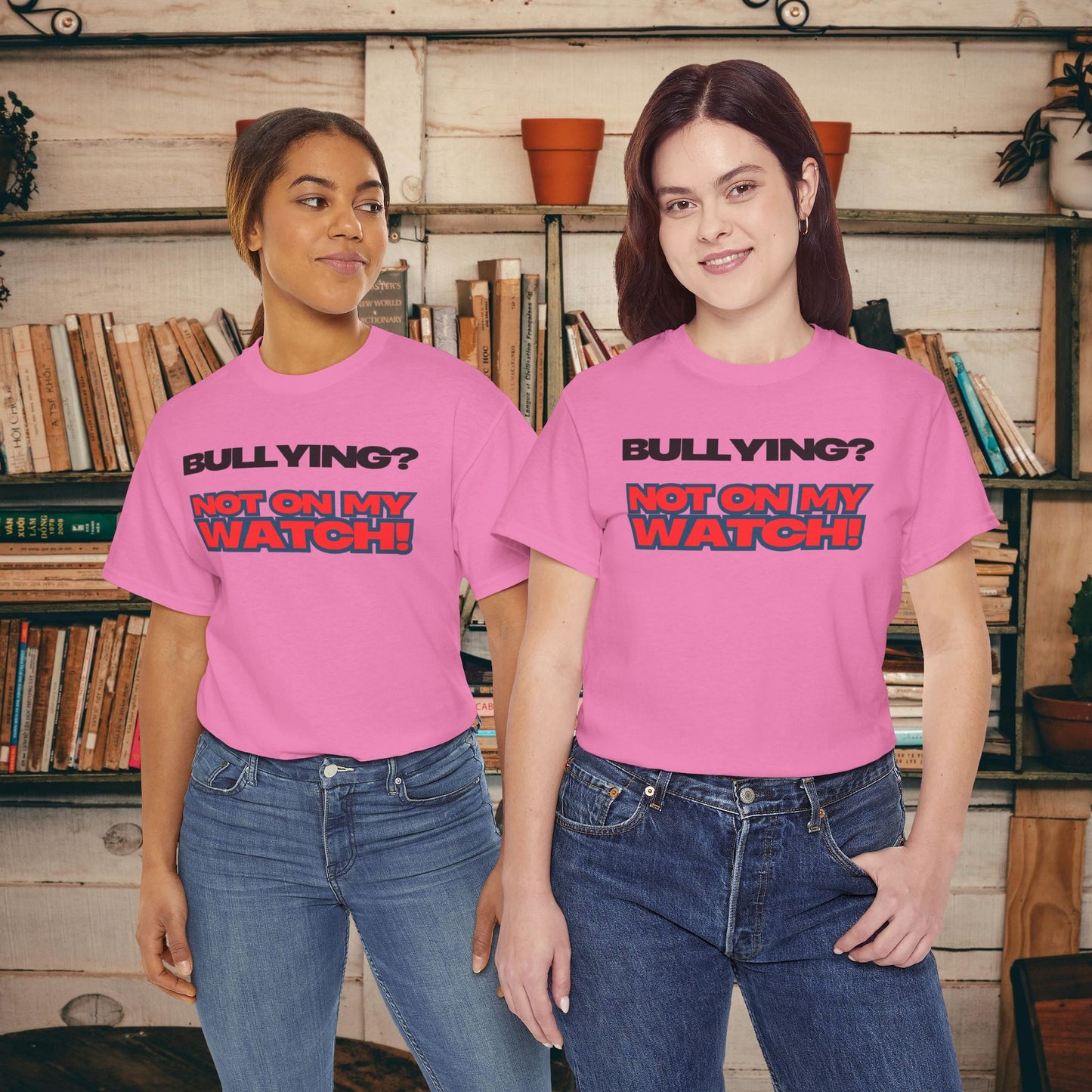 Anti-Bullying Awareness Tee, Unisex Heavy Cotton Tee, Advocacy Shirt, Supportive Gift, Youth Empowerment Apparel, Inclusive Fashion
