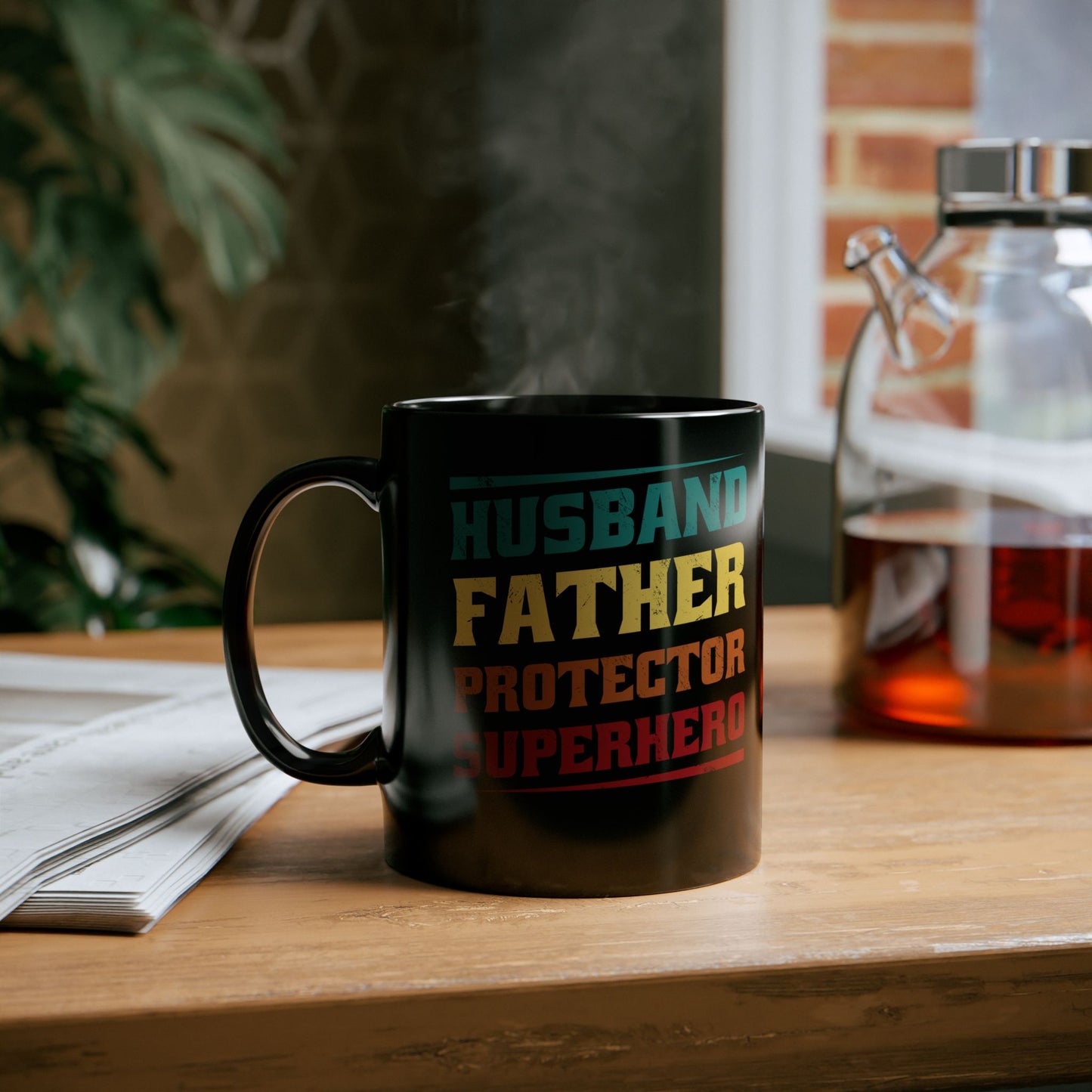 Superhero Dad Mug - Perfect Gift for Husbands and Fathers