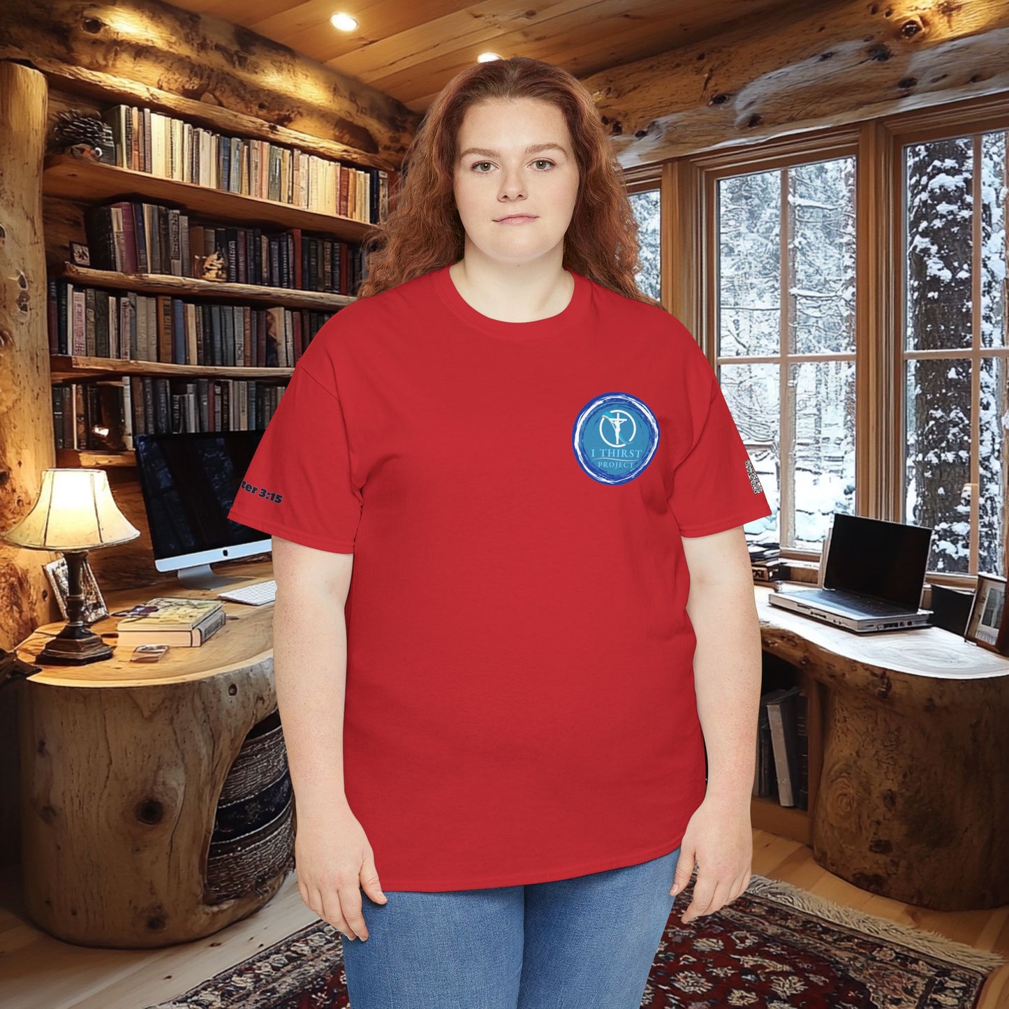 Staff Unisex Heavy Cotton Tee, Casual Wear, Team Apparel, Work Event Shirt, Gift for Staff Recognition