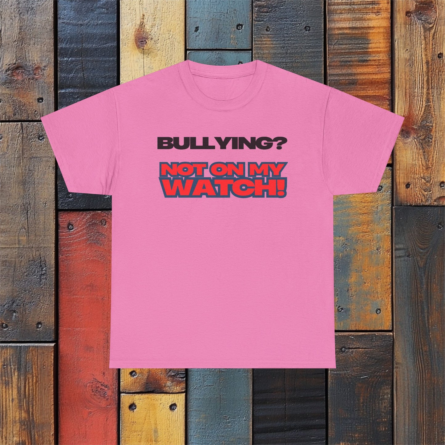 Anti-Bullying Awareness Tee, Unisex Heavy Cotton Tee, Advocacy Shirt, Supportive Gift, Youth Empowerment Apparel, Inclusive Fashion
