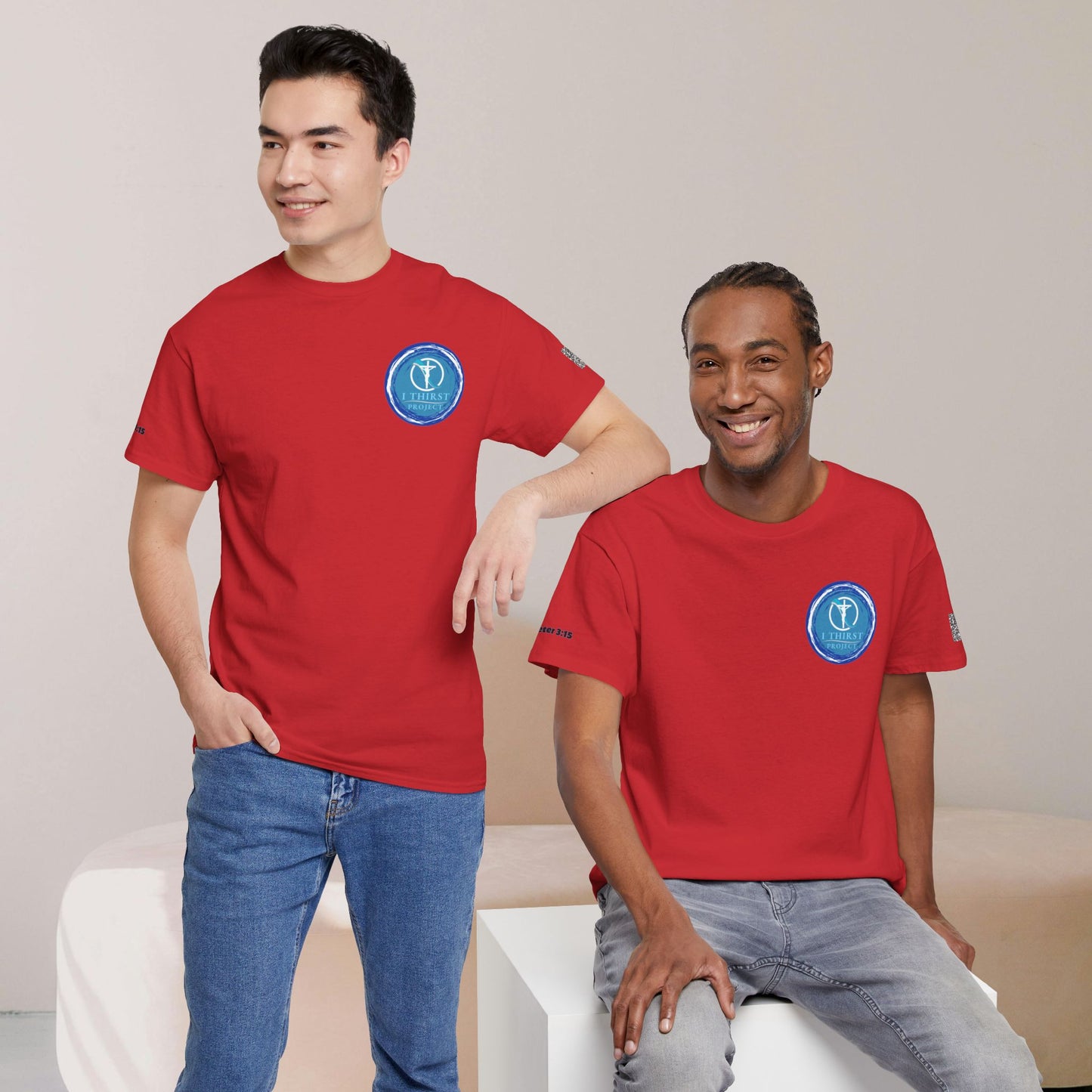 Staff Unisex Heavy Cotton Tee, Casual Wear, Team Apparel, Work Event Shirt, Gift for Staff Recognition