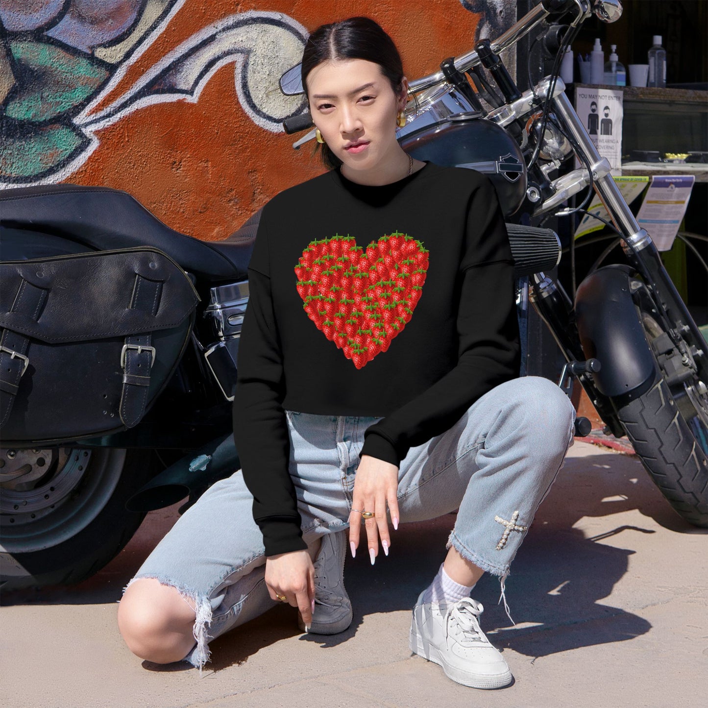 Women's Cropped Sweatshirt