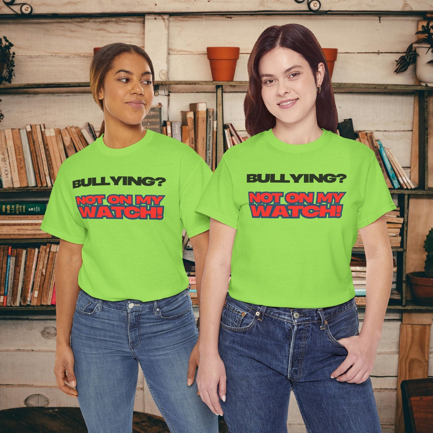 Anti-Bullying Awareness Tee, Unisex Heavy Cotton Tee, Advocacy Shirt, Supportive Gift, Youth Empowerment Apparel, Inclusive Fashion