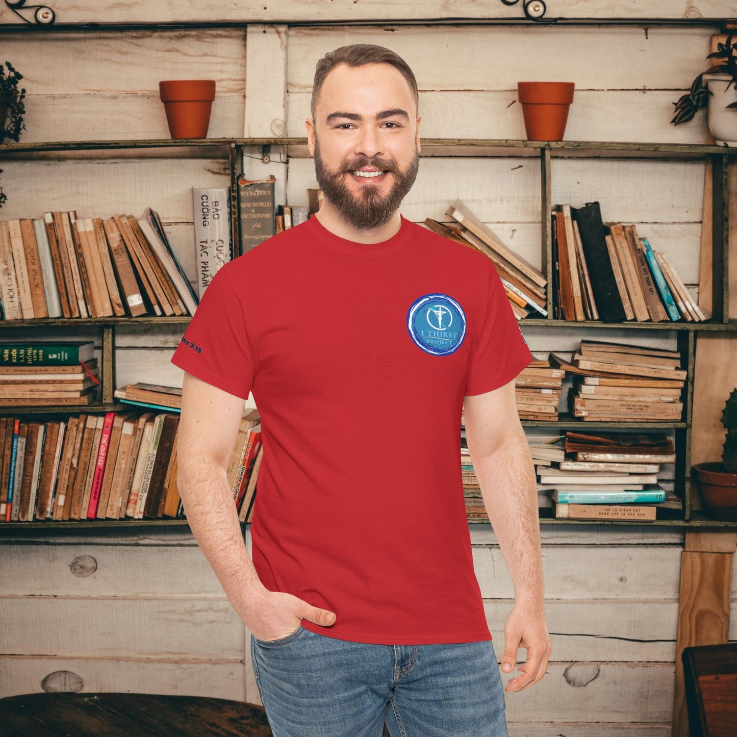 Staff Unisex Heavy Cotton Tee, Casual Wear, Team Apparel, Work Event Shirt, Gift for Staff Recognition