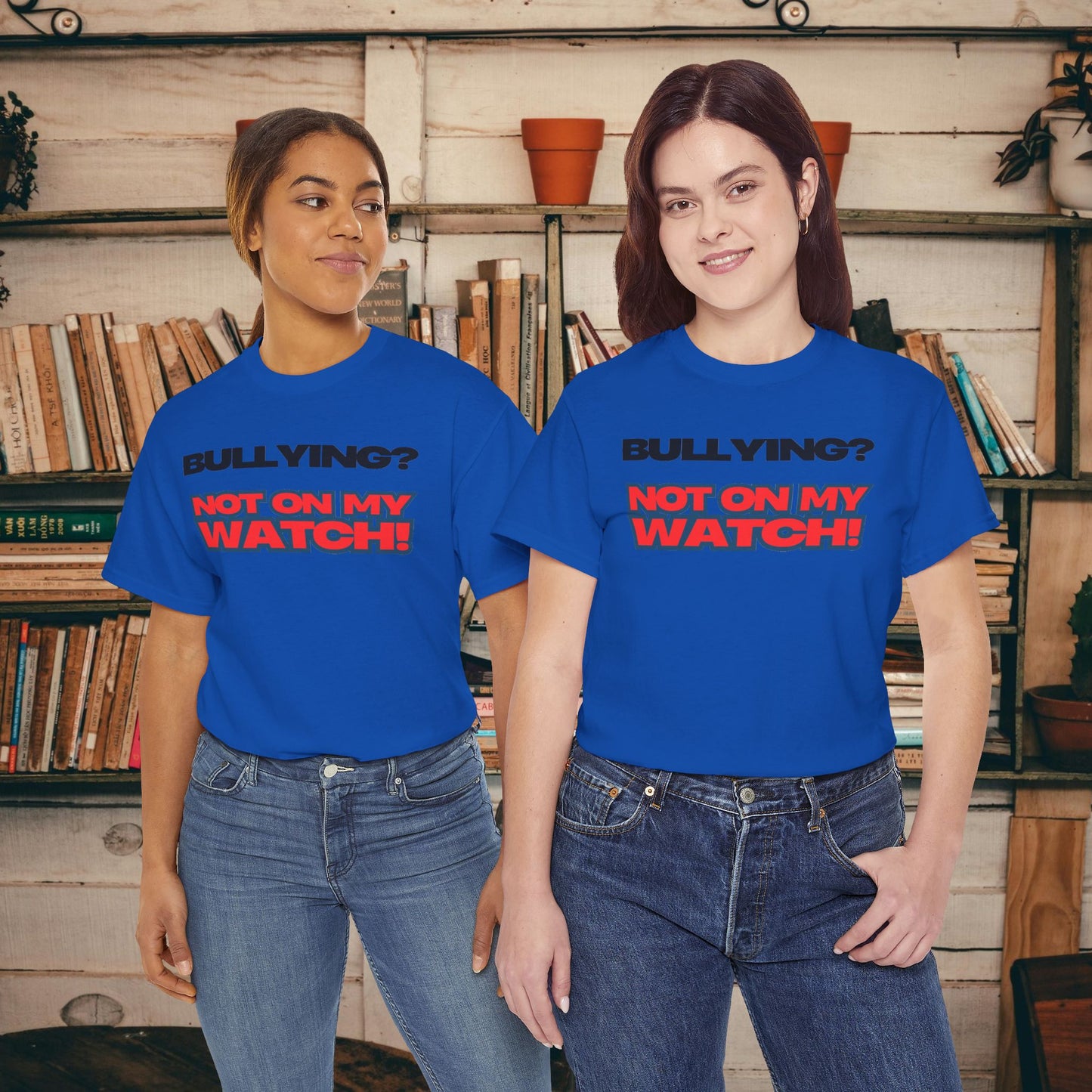 Anti-Bullying Awareness Tee, Unisex Heavy Cotton Tee, Advocacy Shirt, Supportive Gift, Youth Empowerment Apparel, Inclusive Fashion
