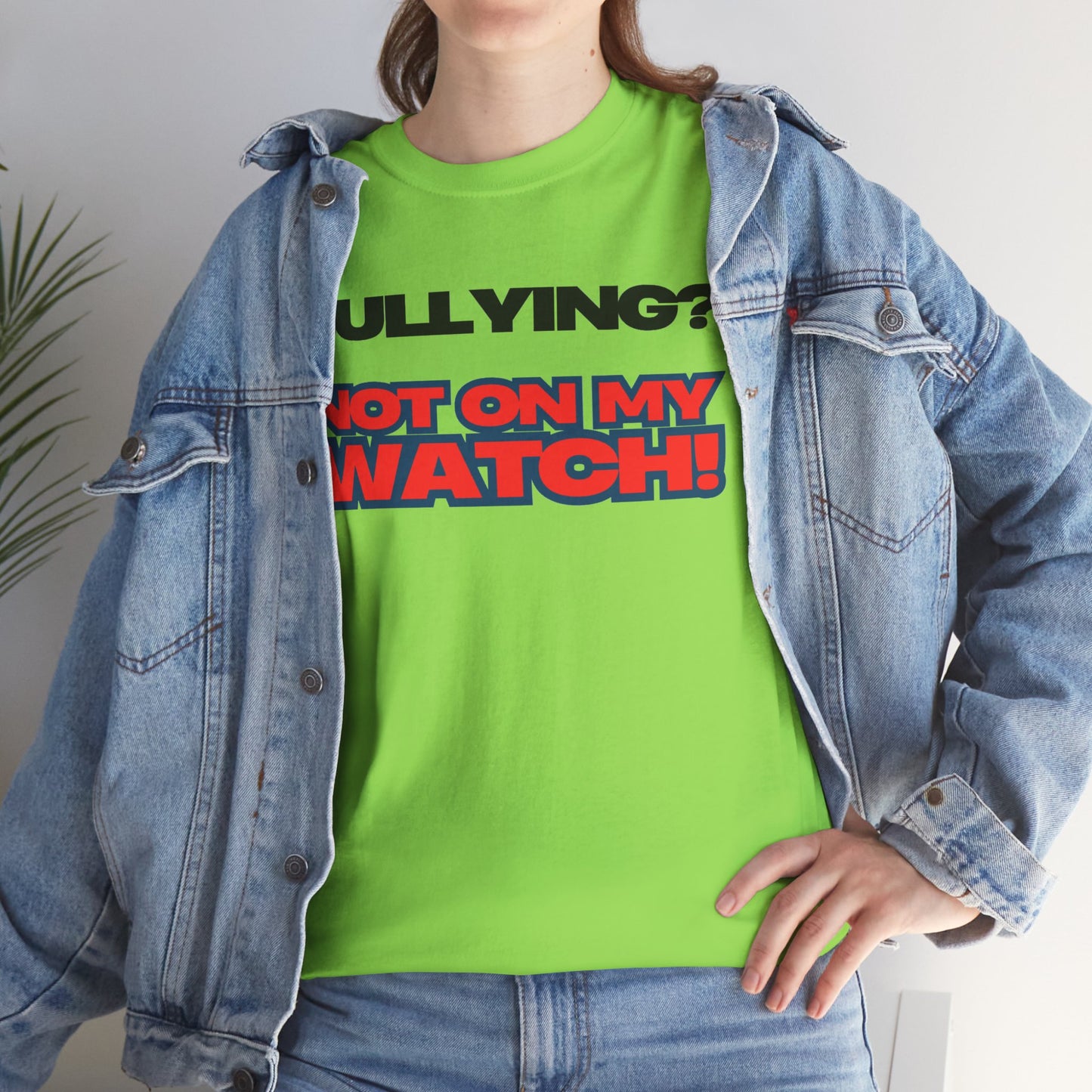 Anti-Bullying Awareness Tee, Unisex Heavy Cotton Tee, Advocacy Shirt, Supportive Gift, Youth Empowerment Apparel, Inclusive Fashion