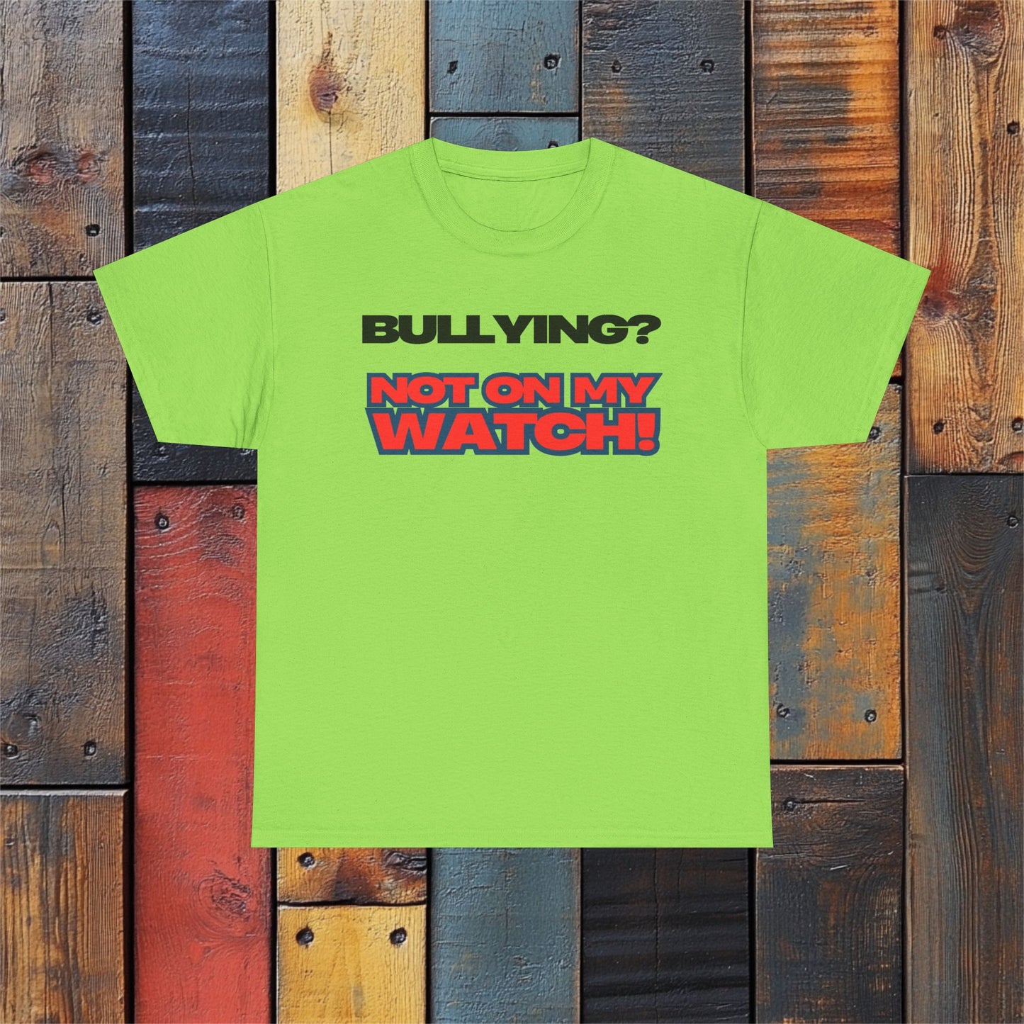 Anti-Bullying Awareness Tee, Unisex Heavy Cotton Tee, Advocacy Shirt, Supportive Gift, Youth Empowerment Apparel, Inclusive Fashion