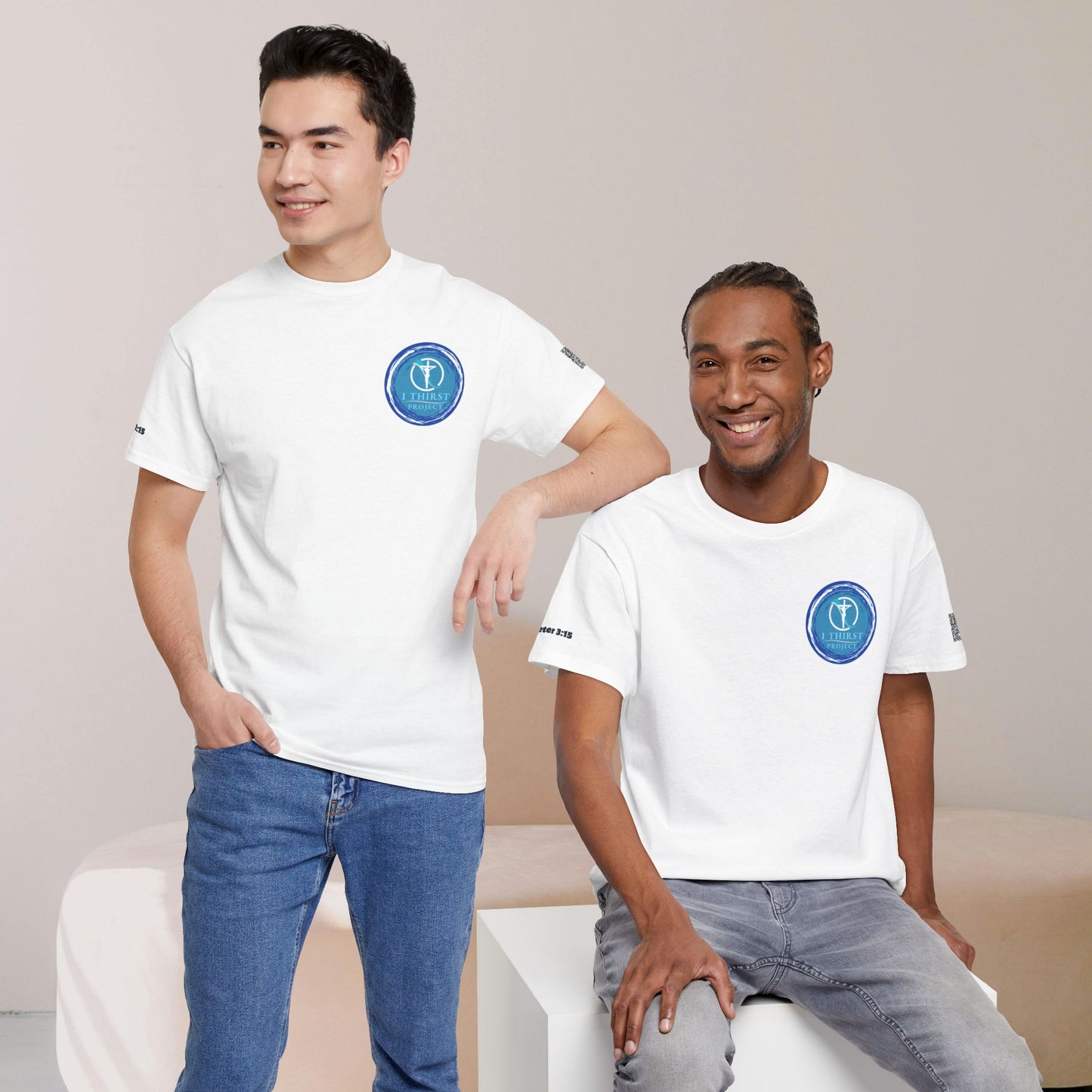 Staff Unisex Heavy Cotton Tee, Casual Wear, Team Apparel, Work Event Shirt, Gift for Staff Recognition