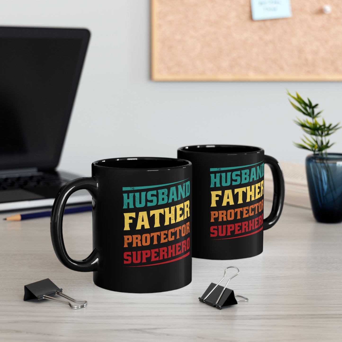 Superhero Dad Mug - Perfect Gift for Husbands and Fathers