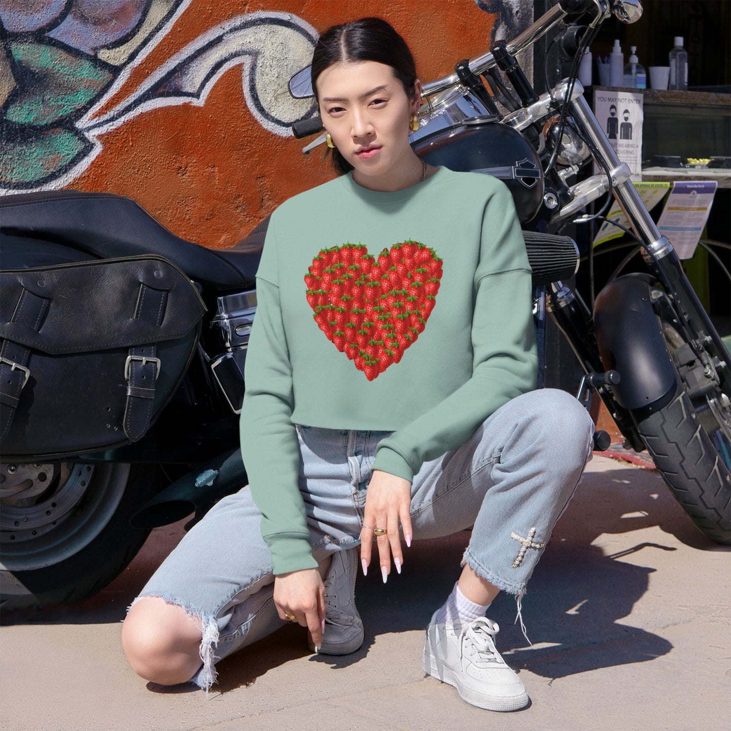 Women's Cropped Sweatshirt